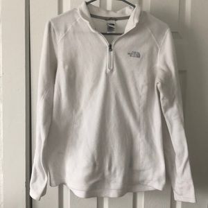 North face fleece quarter zip